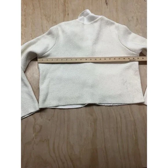 Favorite Daughter Cotton Nylon Blend Button Up Cardigan Sweater Heavy Large - Picture 9 of 9